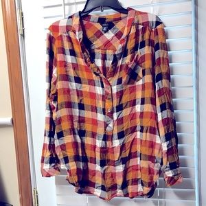 Plaid fall shirt